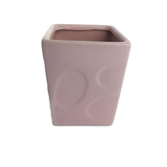 Small Blush Planter Indoor/Outdoor Abstract Design - Picture 5 of 8